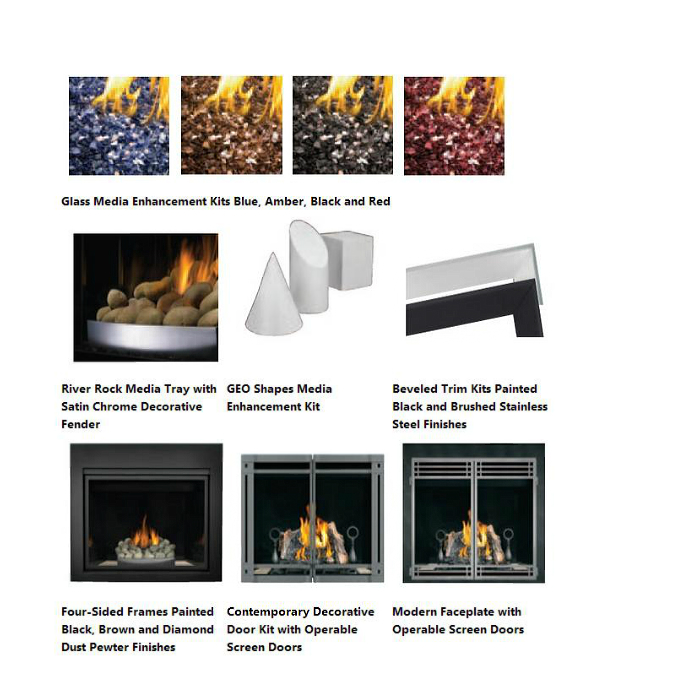 Buy Gas Fireplaces Online HD35 San Francisco Bay Area, CA The