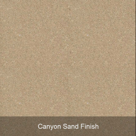 canyon sand finish
