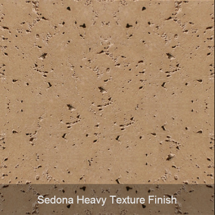 sedona heavy texture finish