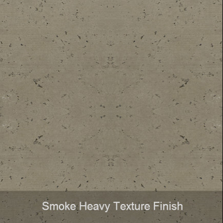 smoke heavy texture finish