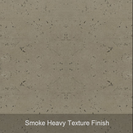 smoke heavy texture finish