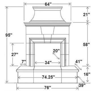 16 rectanglular bullnose