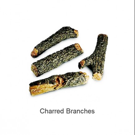 charred branches