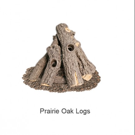 prairie oak logs