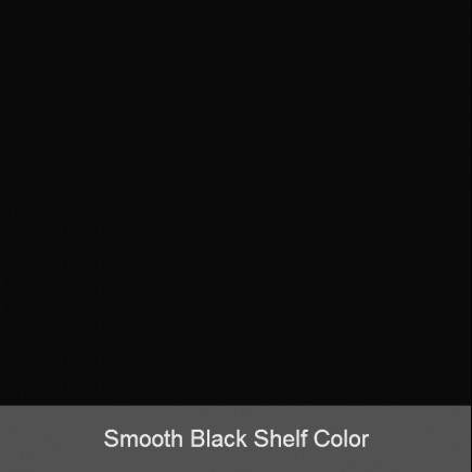 smooth black shelf color
