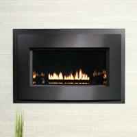 Loft Contemporary Direct Vent Gas Fireplace Insert, 25-Inches