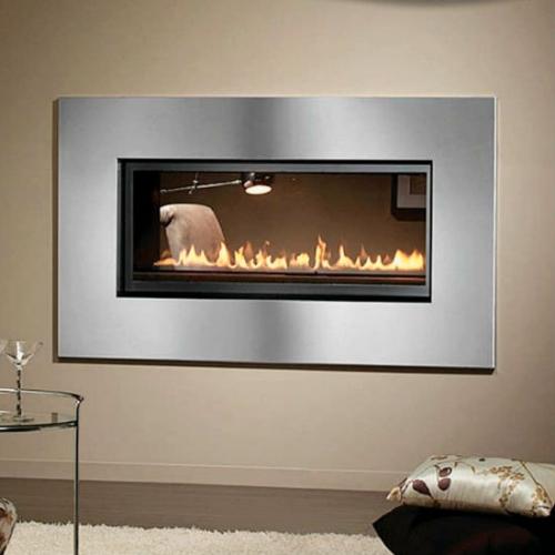 L-Series See-Through Direct Vent Fireplace