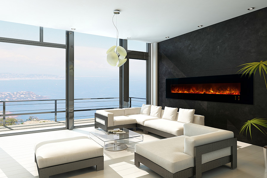 Electric Fireplace Element LivingRoom Ideas