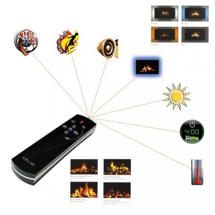 celsi electric fireplace universal remote thefireplaceleement