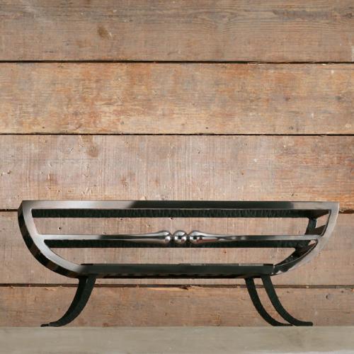 Baird freestanding fire basket