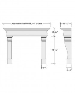 augusta mantel design