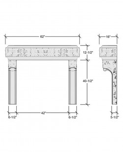 aspen mantel design