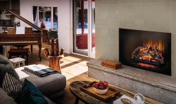 woodland 27 electric fireplace lifestyle