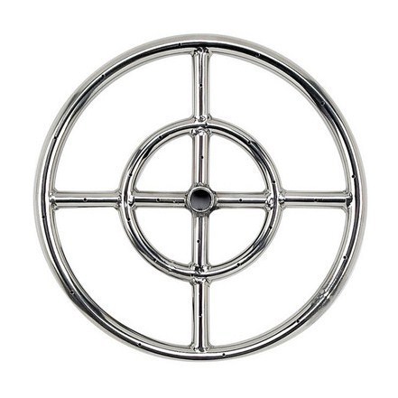 18" Double-Ring 304 Stainless Steel Burner