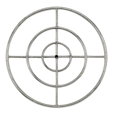 36" Triple-Ring 304 Stainless Steel Burner