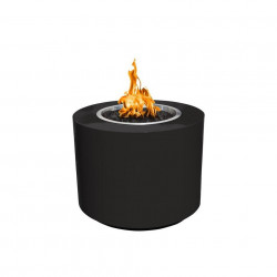 beverly fire pit powder coated black