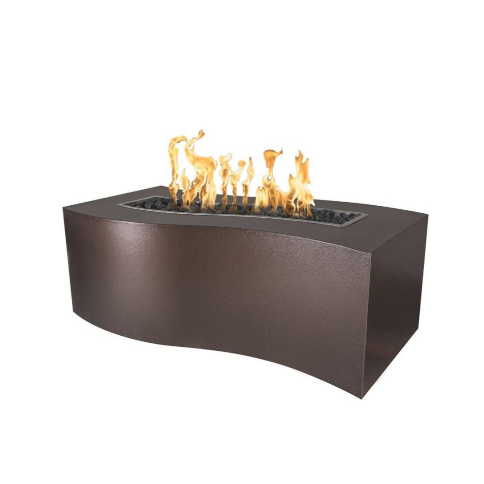 billow fire pit copper vein