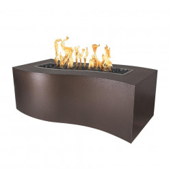 billow fire pit copper vein