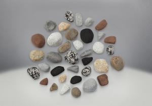mineral rock kit comes with rocks in a variety of shapes sizes and colors