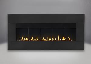 surround in black shown with propane burner