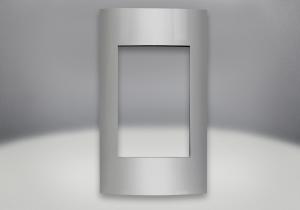 contemporary facing kit brushed stainless steel