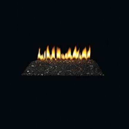 loft series burner black glass