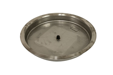 13" Stainless Steel Bowl Burner Pan