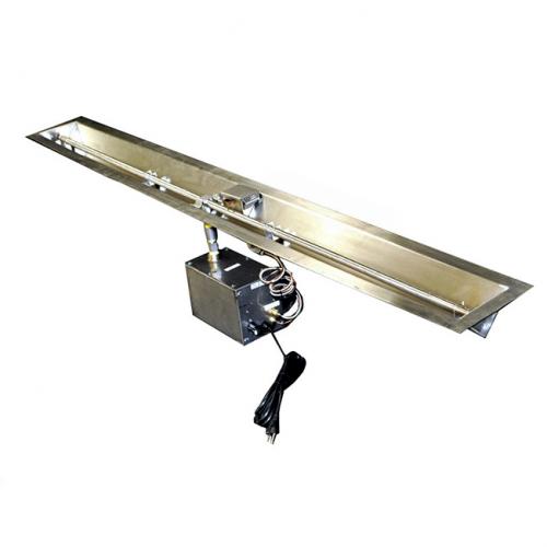 96" Linear 200k BTU Fire Pit Insert (Propane)