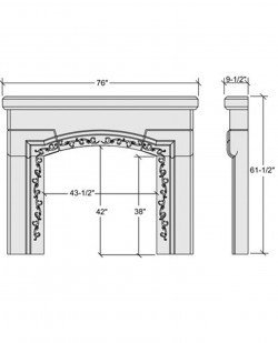 calla mantel design