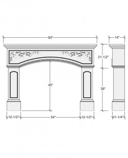 paris mantel design