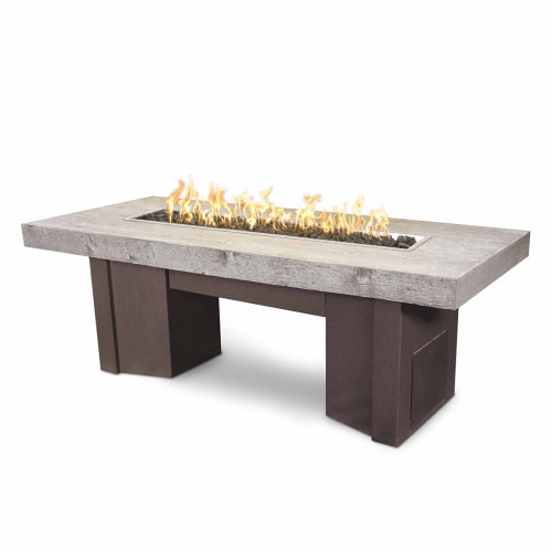 Alameda Fire Table Wood Grain - 78"