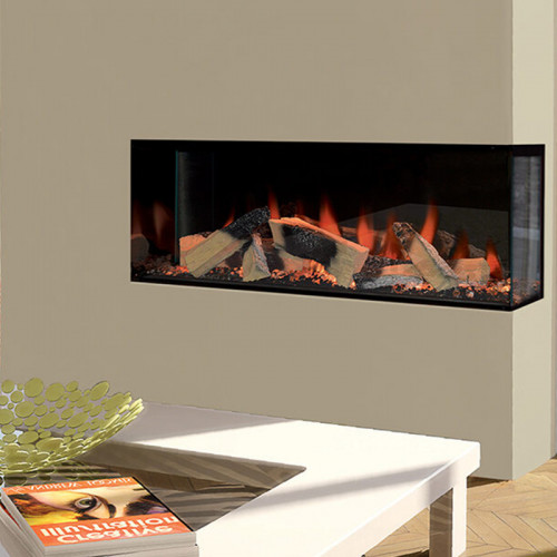 Kiruna Corner Style Electric Fireplace