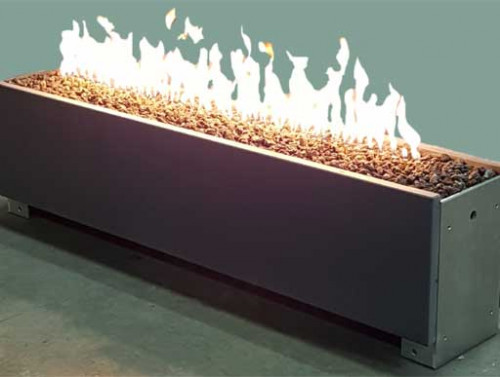 Linear Single Fire Pits