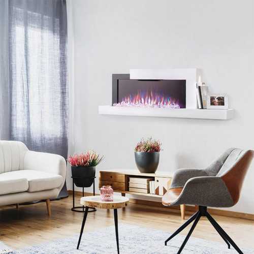 StylusTM Wallmount Electric Fireplace