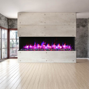 88-TRU-VIEW-XL XT - 3 Sided Electric Fireplace