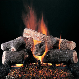Evening Lone Star Vented Gas Log Set - Double Face (Logs Only)