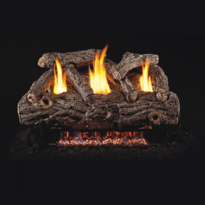 Vent-Free Golden Oak Designer Gas Logs - G9