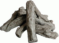 Fire Pit Log Set (Driftwood)
