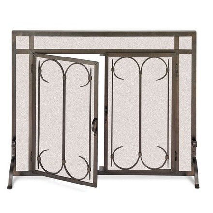 Iron Gate / Straight Top [44W 33H] (Burnished Black)