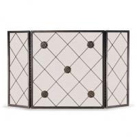 Rosette 3 Panel Folding Screen