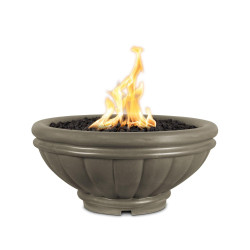 roma gfrc fire bowl ash