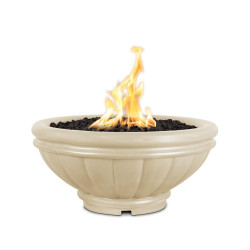 roma gfrc fire bowl vanilla