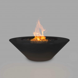 cazo fire pit black