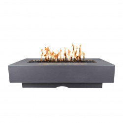 del mar concrete fire pit gray