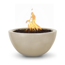 luna gfrc fire bowl 30 inch vanilla