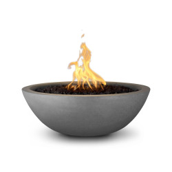 sedona gfrc fire bowl natural gray