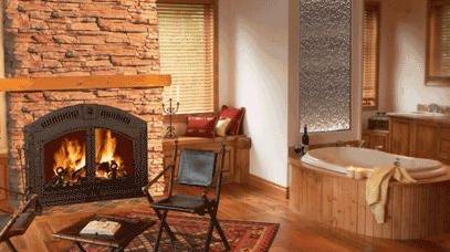 NZ6000 Wood Burning Fireplace