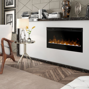 Dimplex Prism 34-in Wall-Mounted Electric Fireplace