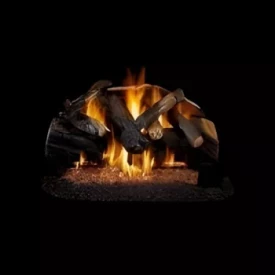 Glass, Rocks, Gas logs & burners